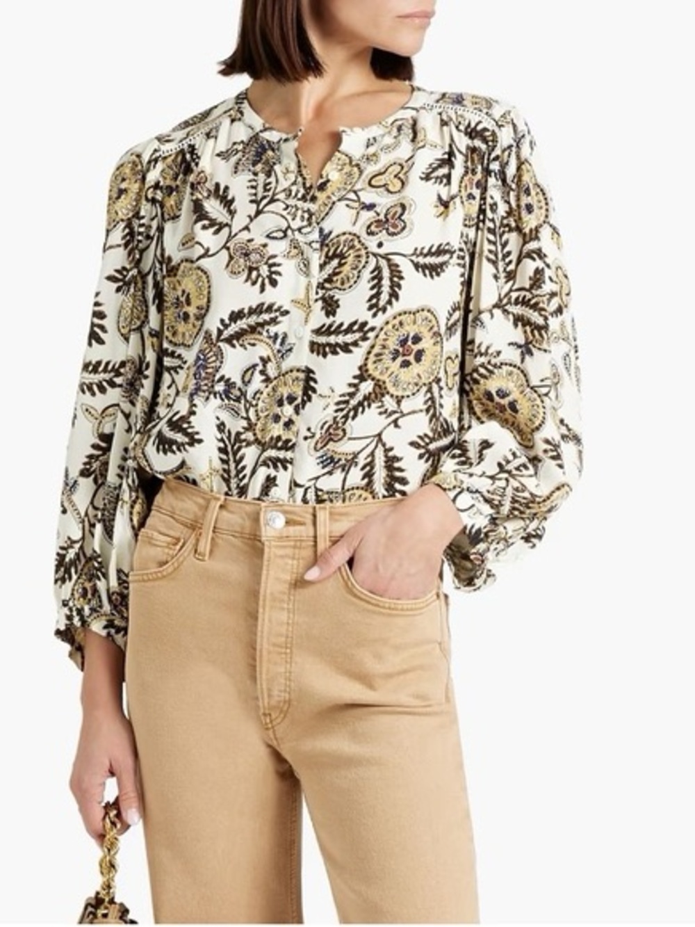 Ba&sh Lady Shirt Blouse Paisley